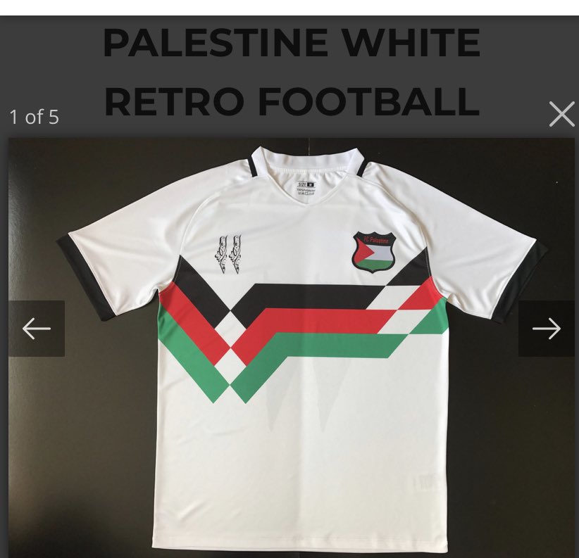 palestine football kit