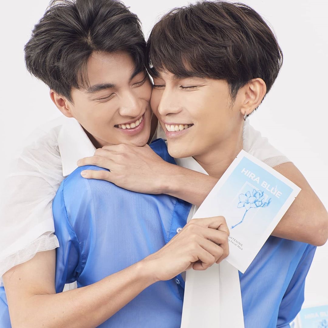 SKanawut17's tweet photo. 200103 - HIRA BLUE MASK
#HIRABLUEMASK #มิวกลัฟ https://t.co/JphrUAP5He
