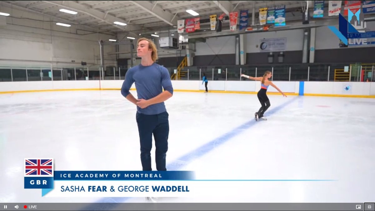 First up, Sasha Fear and George Waddell