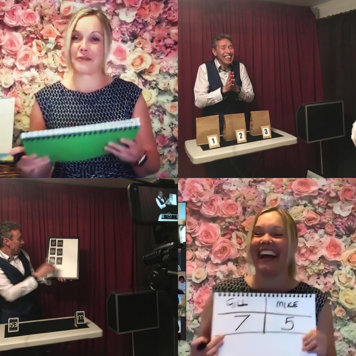 Join us in just under an hour as we go live to chat with Kerry Scorah about next week's ONLINE magic show - An Evening IN of Deception.