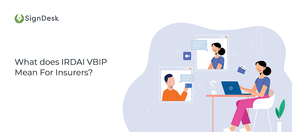 Insurers are all set to #onboardcustomers via #VideoKYC after the recent #IRDAI circular on #VBIP. Wondering what steps are involved in VBIP &amp; what it means for the #insurance sector? Click the link to learn more. - bit.ly/3isPfU8
<a href="/KrupeshBhat/">Krupesh Bhat</a> <a href="/kadsur/">★</a> 

#SignDesk #eSign