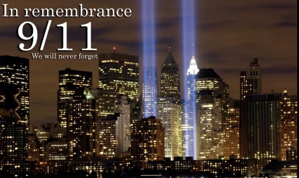 CJUHSD's tweet photo. May we never forget! The Chaffey District remembers those who lost their lives nineteen years ago. https://t.co/6v5exA9ToU