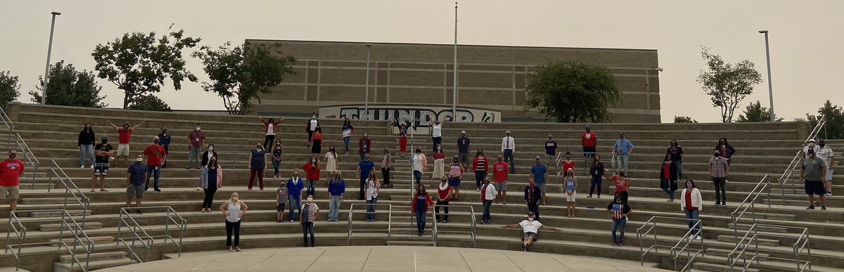 Thunder staff honoring and remembering 9/11 today ⚡️ #BuhachPride