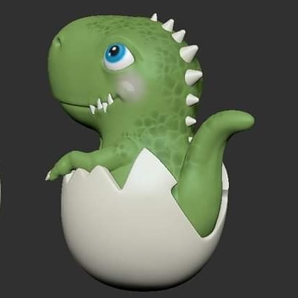 lord_maquinza's tweet photo. Sculptember
Day 10
tematic  "Roto"
decidimos salir del cliche del corazon roto y pensamos en un huevo roto por un dino recien nacido 🙂
#sculptember #sculptember2020 #zbrush #dinosaur #Dino #dinosauriorex #dinosaurio 
#retro #hesamael #tridimagina #sculptpractice https://t.co/l4bFThevRF