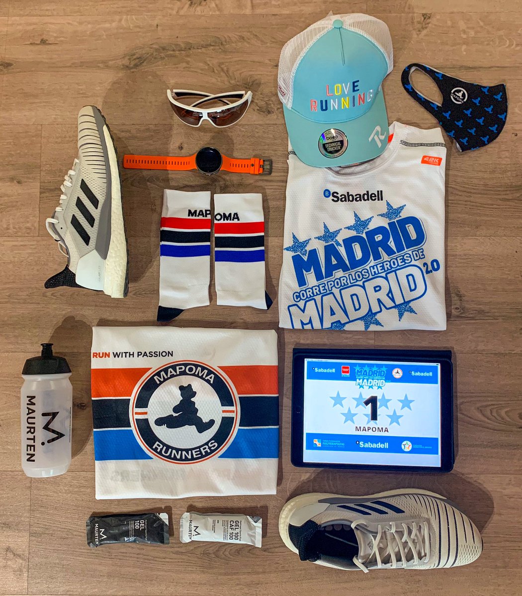 AD_MAPOMA's tweet image. Nuestro #KitRunner súper molón ya está preparado para Madrid Corre por los Héroes de Madrid 2.0! 😀🤞🏻

Y vosotros... ¿ya tenéis todo listo para esta carrera virtual que abrirá la temporada de la #MapomaRunningLeague by AS?

#MadridCorre #MapomaRunners