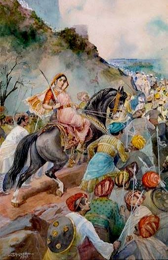 After ascending to the throne he attacked Durgavati but the attack was repulsed with heavy losses to his army. This defeat silenced him. The victory brought name and fame for Durgavati. She led her armies personally, was adept at riding a horse or an elephant as her war vehicle.