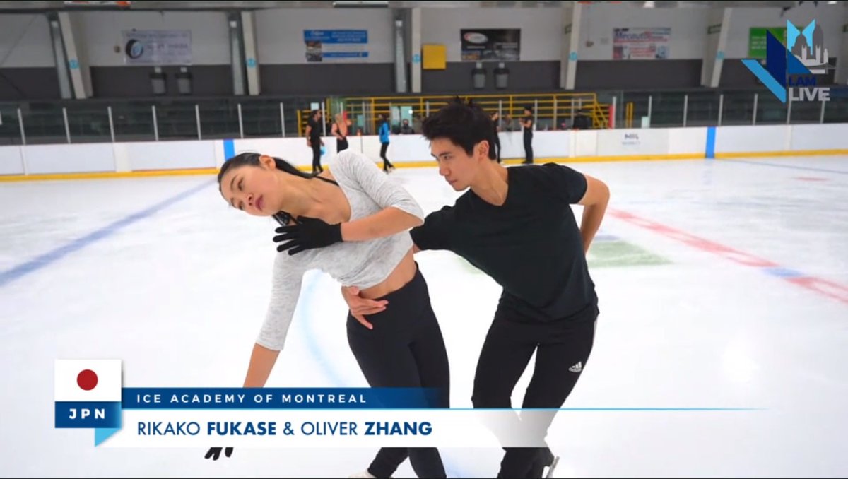 Fukase/Zhang skating to My Funny Valentine and Feeling Good performed by Michael Bublé