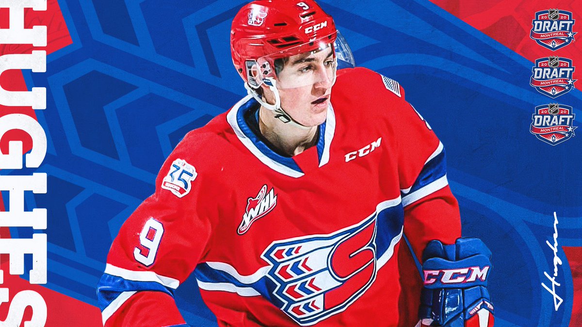 EP Rinkside on Twitter: "Bear Hughes didn't start playing competitive hockey until he was 17. In the past two years, he's jumped from the Spokane Braves of the Kootenay Int'l Junior Hockey