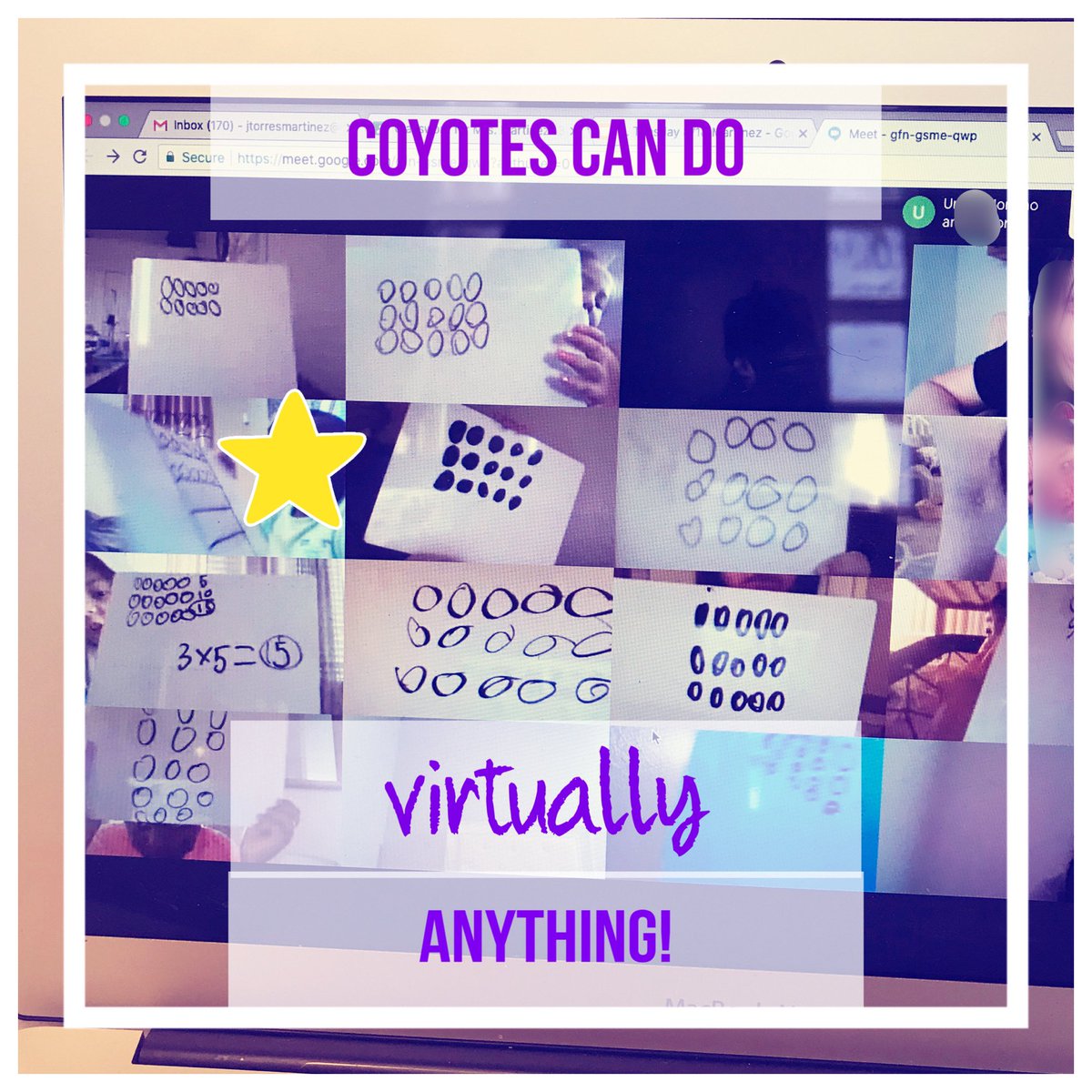 PenaElemCoyotes's tweet photo. And don’t you forget it! 💥 Mrs. Martinez’s class is showing us how they are really getting the hang of Distance Learning! #cartwrightisback #oneteamunafamilia #bebettertodaythanyouwereyesterday https://t.co/3fKqzWeSzS