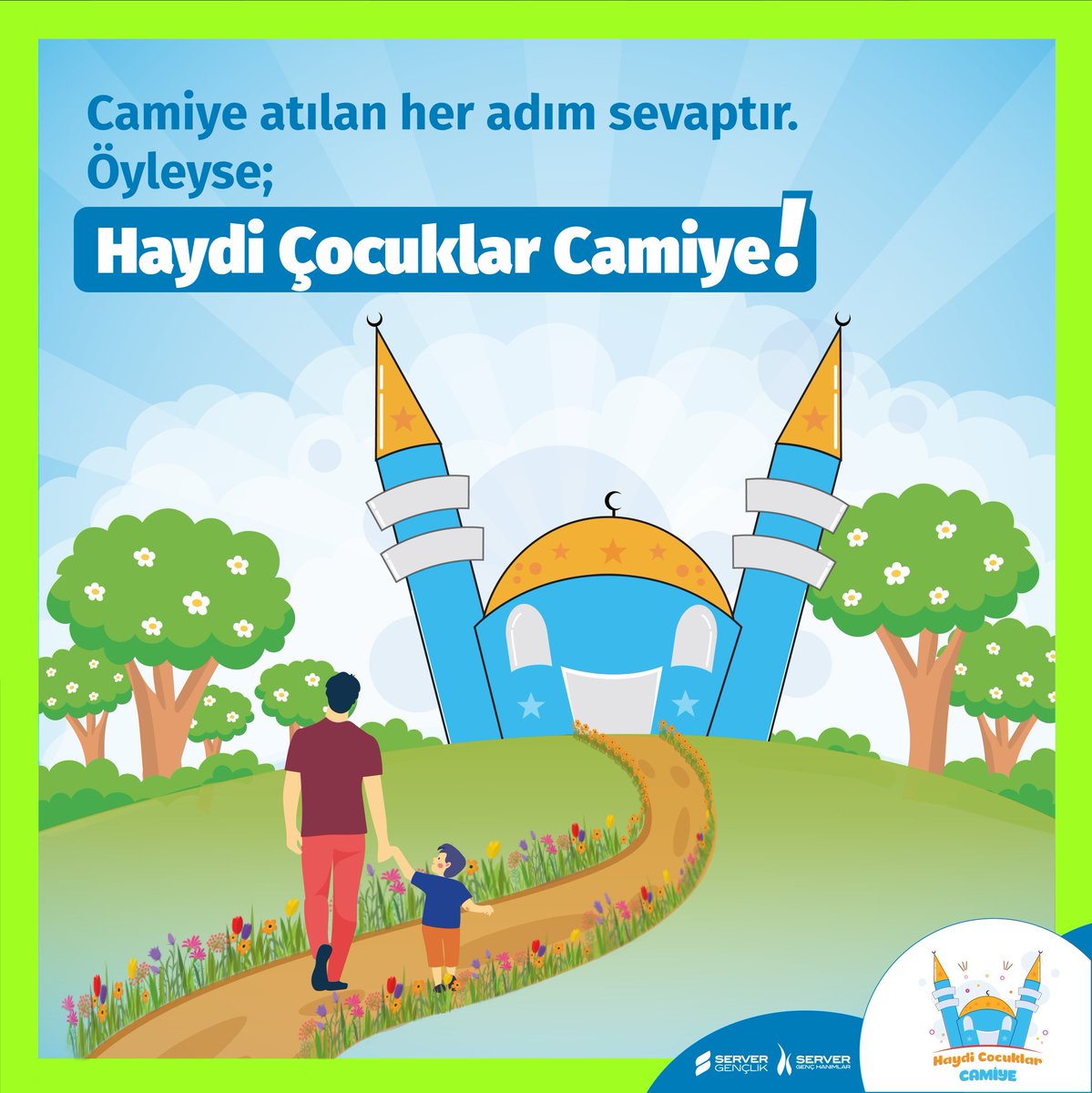 Mkidik1's tweet photo. Adım adım camiye, adım adım cennete ✨ Haydi Çocuklar Camiye 🕌
.
#haydiçocuklarcamiye #namaz #dua #ibadet #cennet
#CEYAD
#CeyhunGsi https://t.co/bUeg6enzjD
