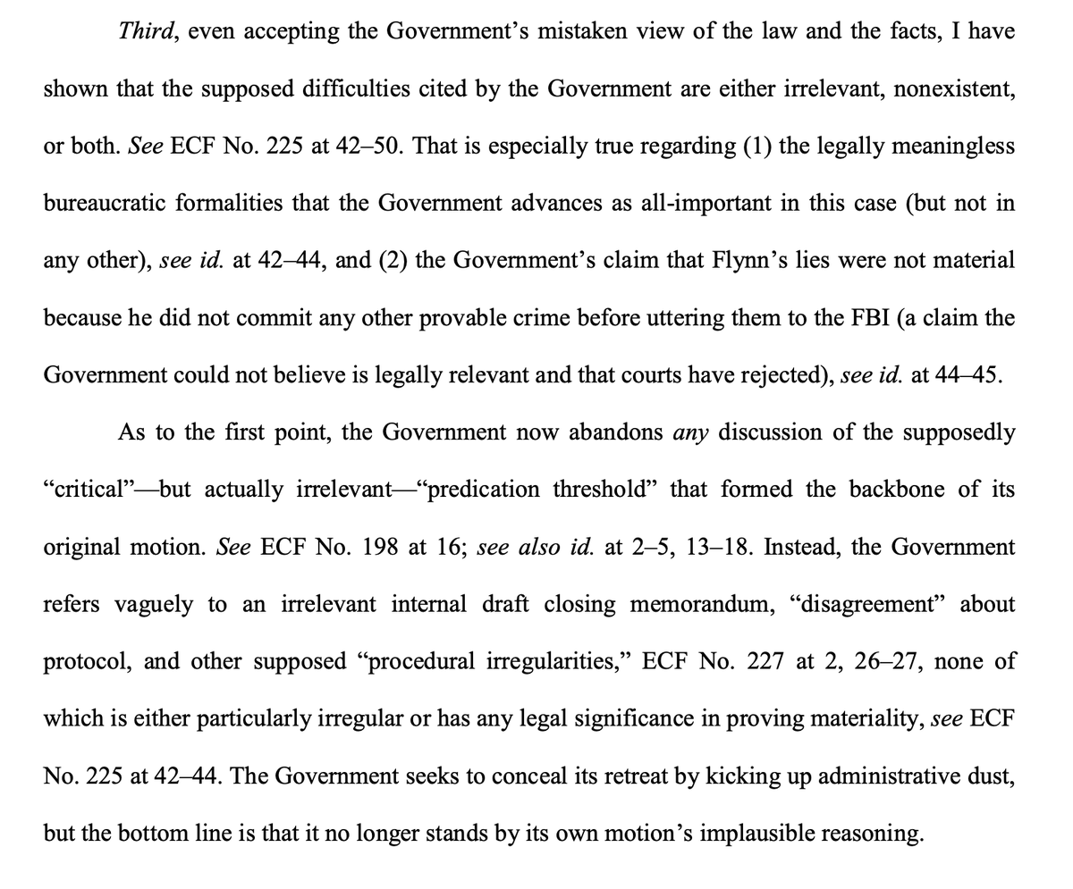 "Not only is Barr moronically wrong, he's also babbling nonsensical idiocy and making the court sift through it. These mouthbreathers fatigue me."