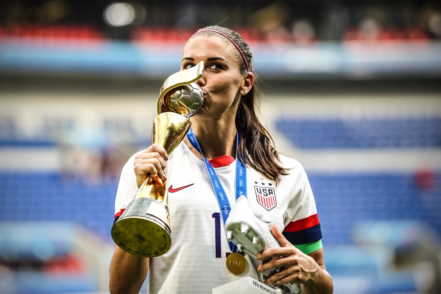 thespursweb's tweet photo. Alex Morgan is set to join Tottenham on a short-term deal according to the Athletic https://t.co/crBOHIAsY0