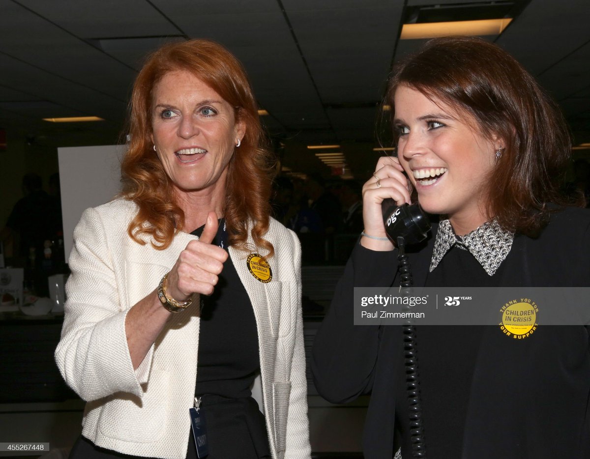 Thread - the annual BGC Charity Day - commemorating the victims of 9/11 - supported by Sarah, Duchess of York, Princesses Beatrice & Eugenie, & Prince Harry!Each year, BGC & Cantor Fitzgerald commemorate their 658 colleagues who lost their lives in the attacks. #NeverForget911