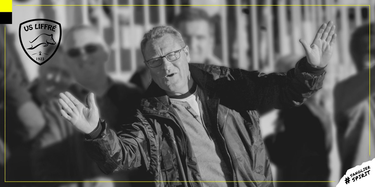 usliffrefoot's tweet photo. C’est avec une grande émotion que nous avons appris le décès d’un ancien dirigeant et fidèle supporter, Thierry Rolland à l’âge de 55 ans. 
L’US Liffré football présente ses plus sincères condoléances à sa famille et ses proches.

Repose en paix Thierry 💛🖤

#SanglierSpirit 🐗 https://t.co/dRUHe8pipU