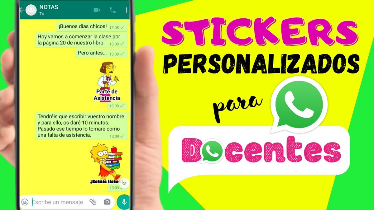PlanBemuher's tweet photo. Aprende a hacer stickers personalizados para WhatsApp. #11Septiembre #September11 #FelizViernesATodos #WhatsApp #Stickers #profesores #docentes #VueltaAlCole2020 https://t.co/IEyssiuzOU https://t.co/UzbXxqmg2k
