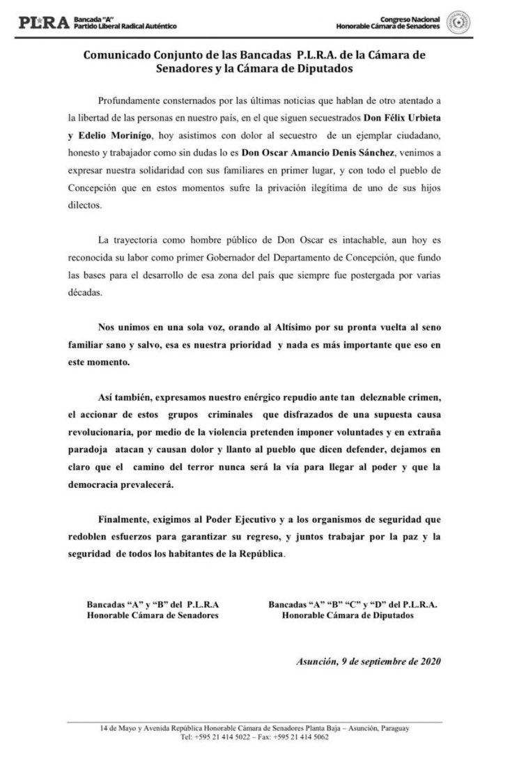 Bancada A PLRA Diputados tweet media