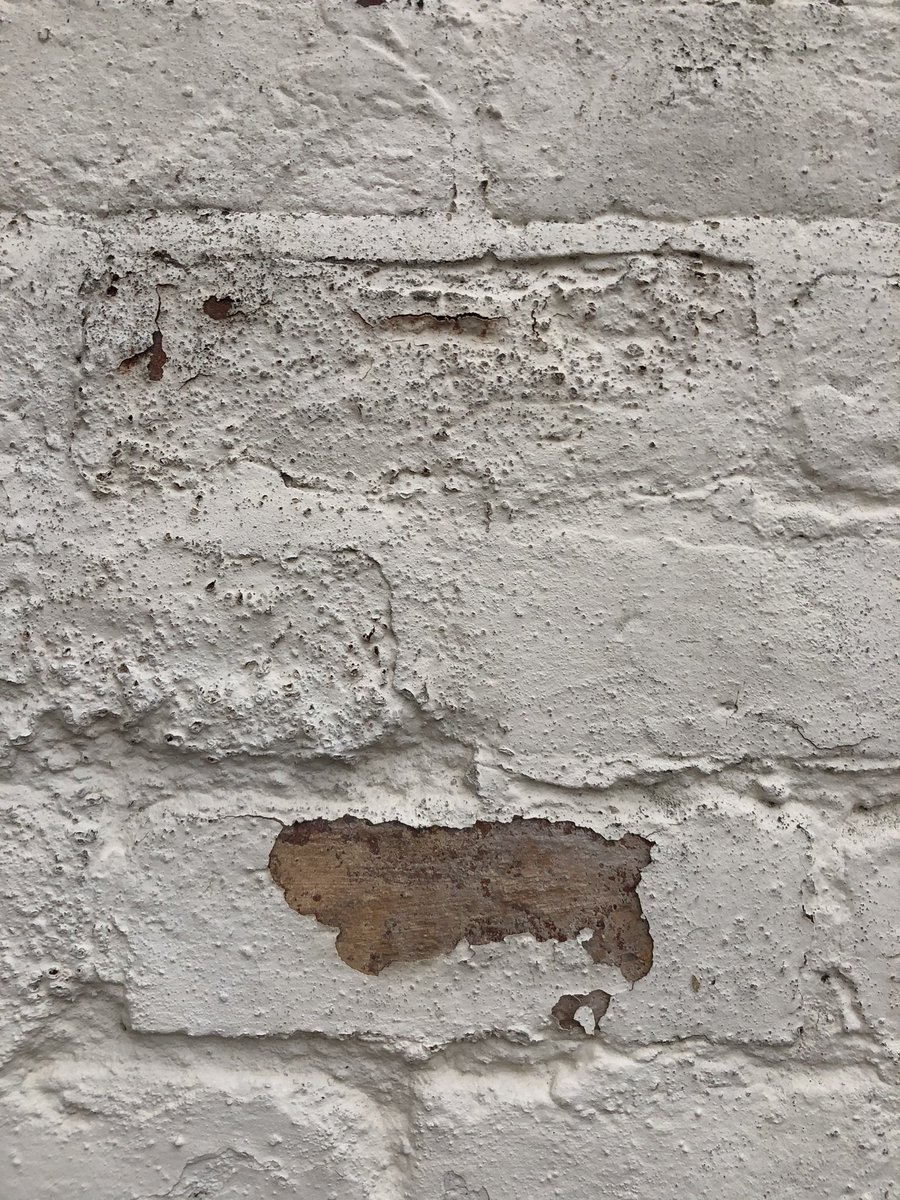 BenLavell's tweet photo. Right, paint removal. Any ideas what our shed is painted with, and the best way to remove it? Thinking ahead to jobs for the weekend. #paint #paintremoval #oldbrickwork https://t.co/chgQOYHKX9
