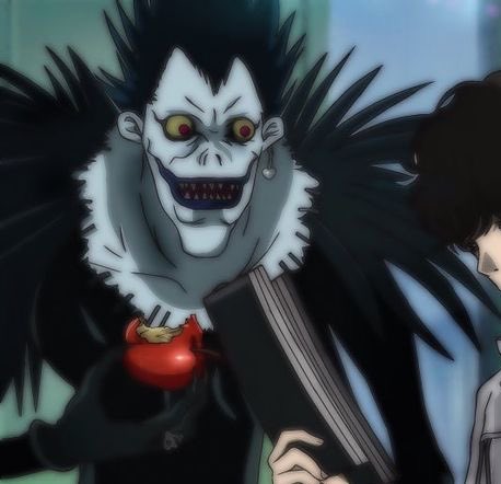 bbncah's tweet photo. 🍎 Ryuk // Death Note. https://t.co/DBcXrQqaWQ