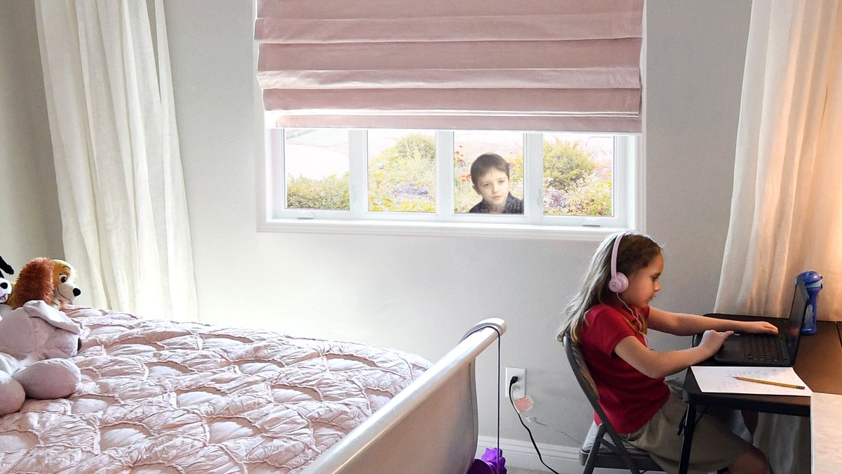 Students Without Internet Access To Attend Remotely By Peering Through Home Window Of Wealthier Classmate bit.ly/35zAyL0