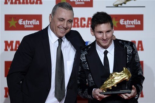 "Once they said they can only stop me with a pistol. Today you need a machine gun to stop Messi." - Hristo Stoichkov
