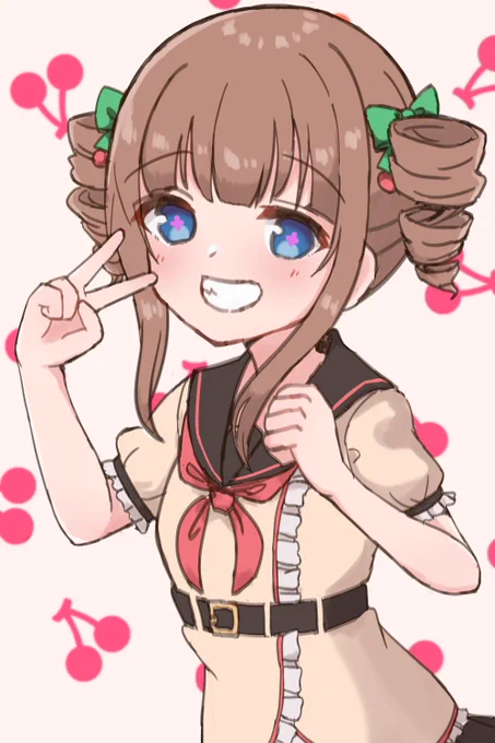 ロリドリルツインテール #ちぇり絵 