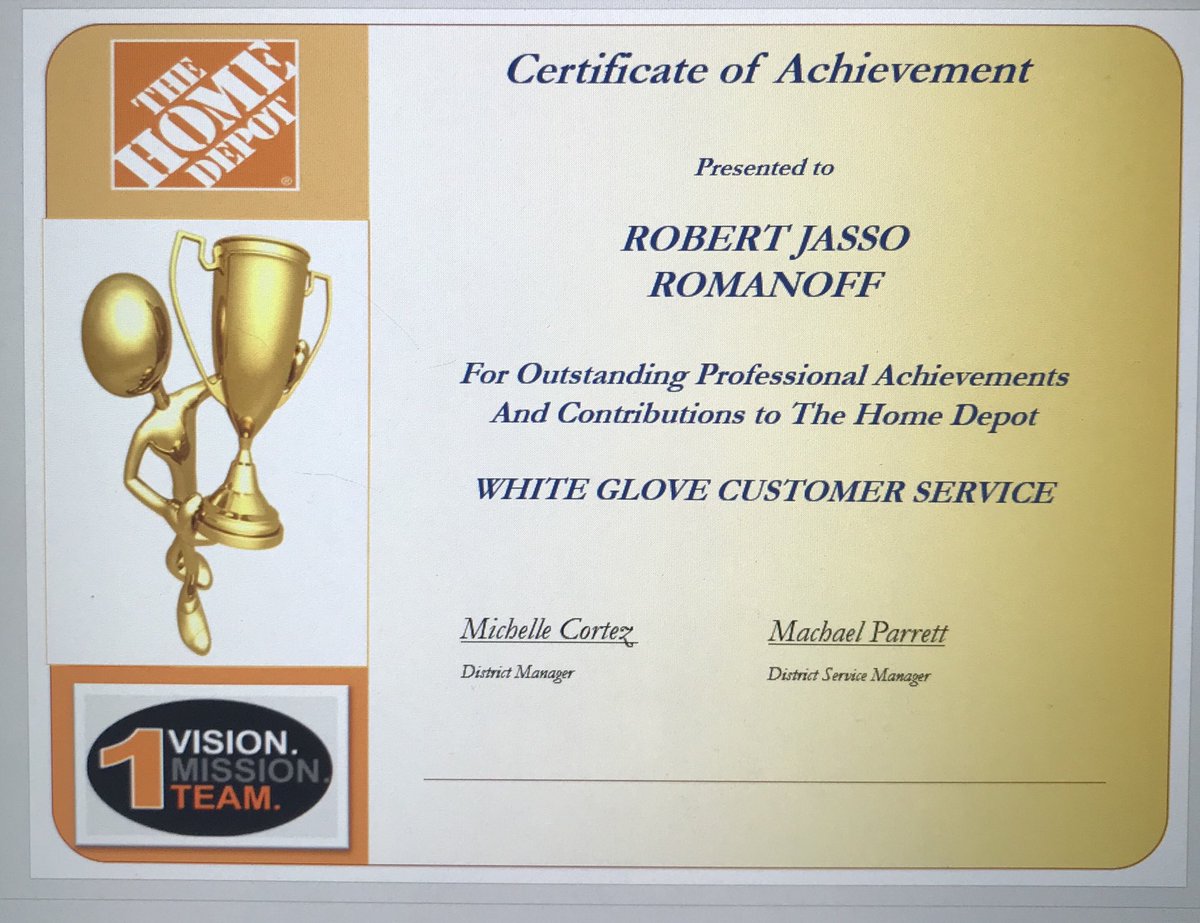 What a GREAT day when I get to Celebrate perfect VOC’s for our Romanoff crews who are going above and beyond in our customers homes!  This week I had the honor of sending out 14 awards!  Robert J had 3 himself!  Thank you team for mirroring our values!  Fearless D327!