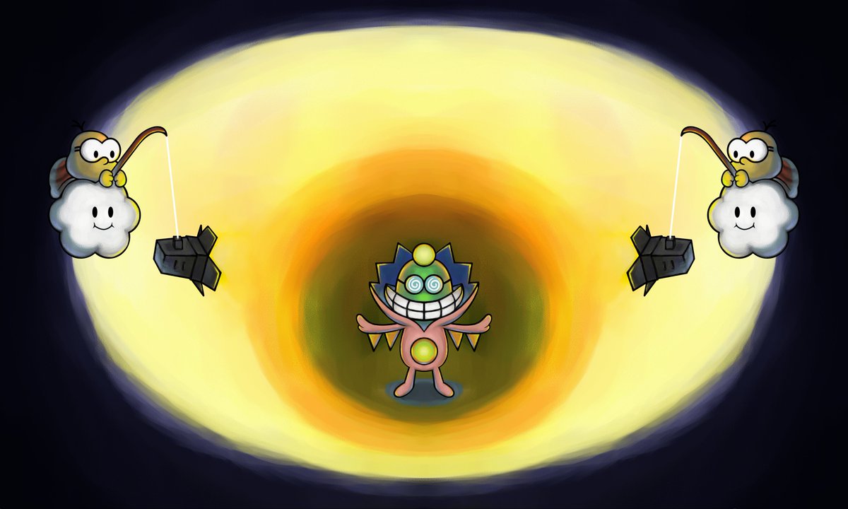 Sp1033's tweet photo. That scene near the end of Mario &amp; Luigi: Superstar Saga...

#Mario #MarioandLuigi https://t.co/B0pCeH4axC