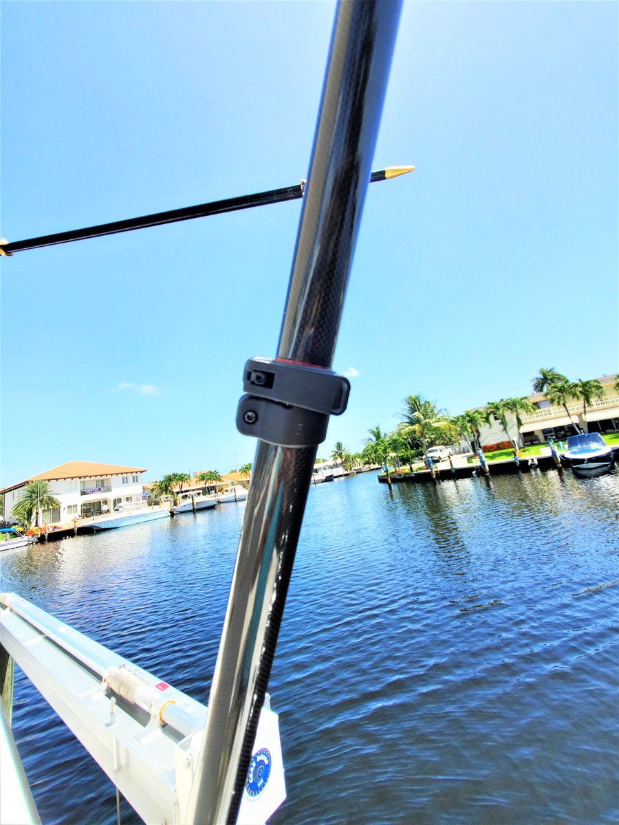 ⚓ We made this aft shade in white Stamoid with 2 black adjustable carbon fiber poles on a 2004 Century 3200.  Impeccable job and very easy to put on and take off.