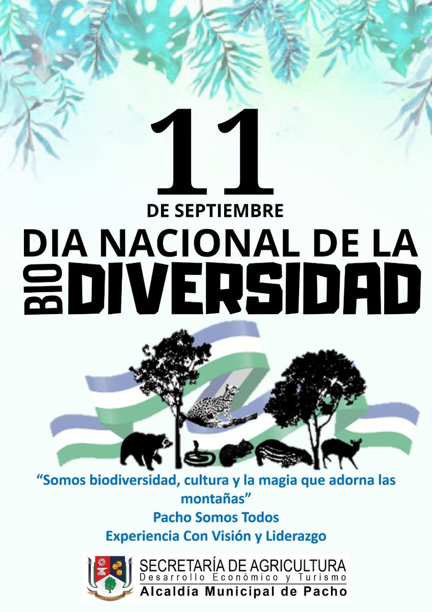 #DiaInternacionalDeLaBiodiversidad
#PachoCundinamarca
#AdministraciónMunicipalPacho