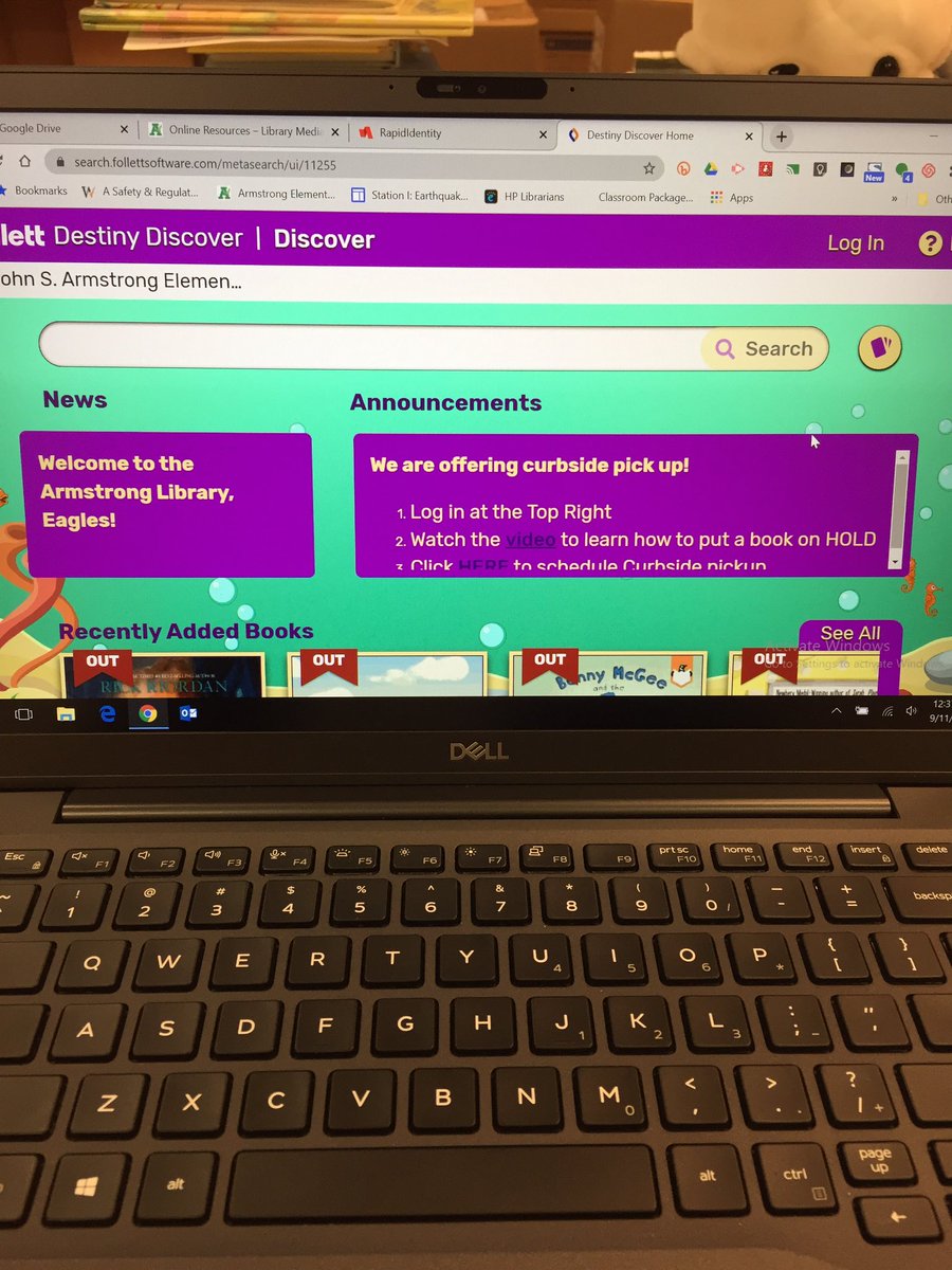 Armstrong Library tweet media