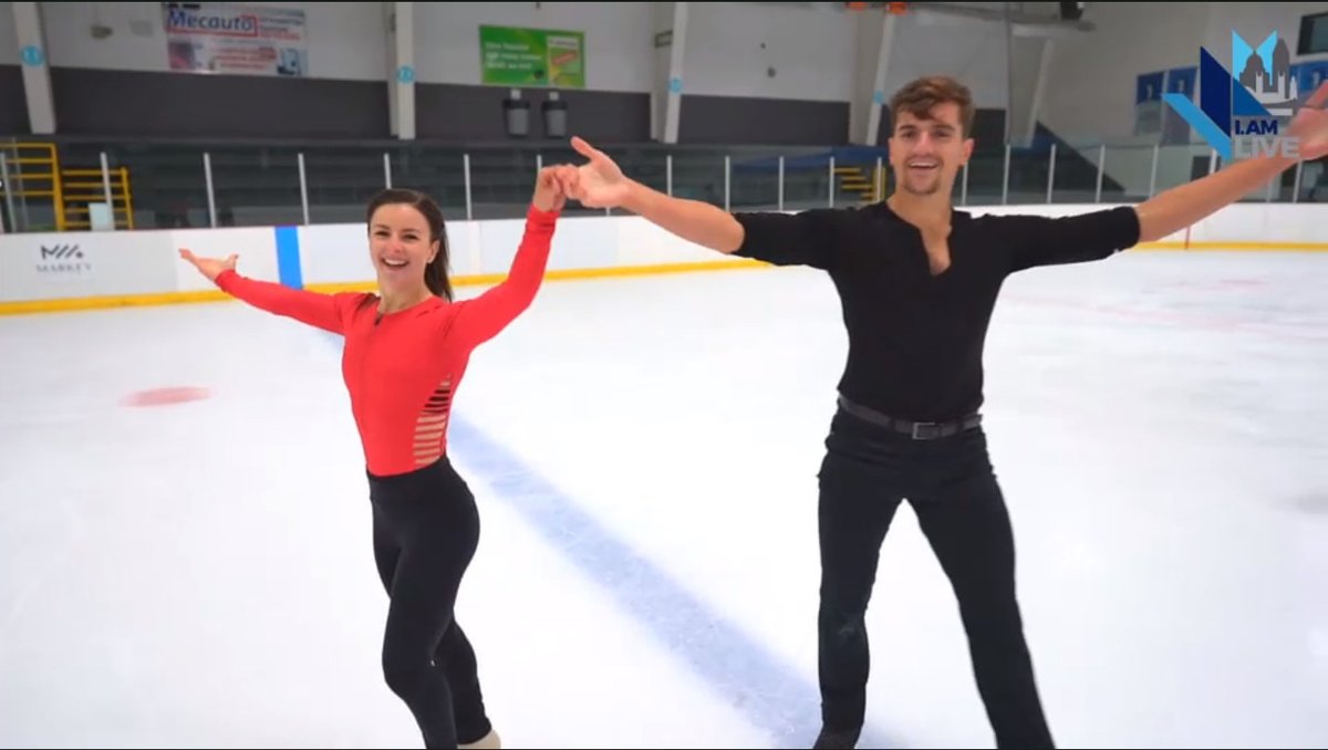 Lauriault/Le Gac skated their RD to Chicago.