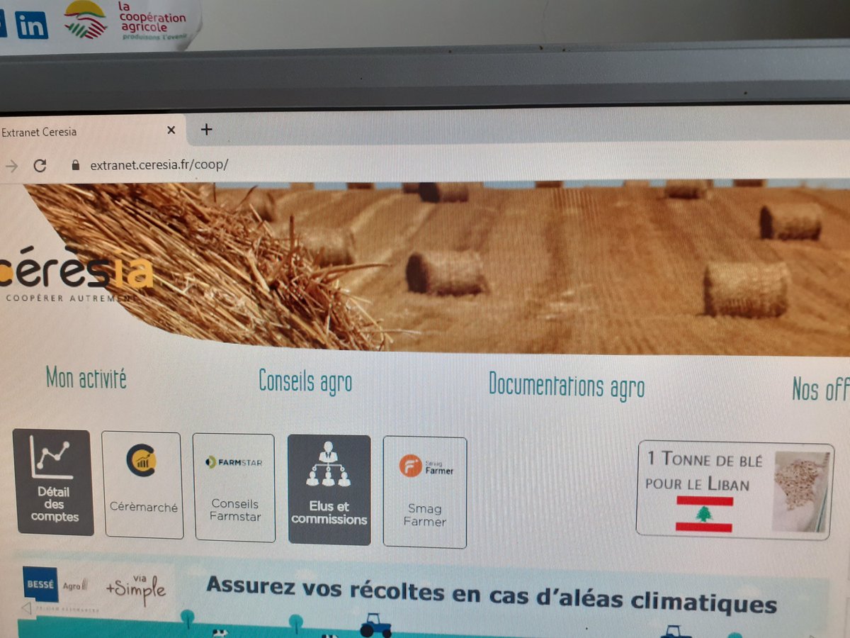 #unetonnedeblepourleLiban, #Beyrouth #Liban 💚🌾💚
c'est parti pour la locomotive <a href="/Coopceresia/">Cérèsia</a> et ses adhérents. 
#cerealiers de 🇲🇫 <a href="/AGPB_Cerealiers/">AGPB - Céréaliers de France 🌾</a> <a href="/lacoopagricole/">La Coopération Agricole</a> <a href="/NegoceAgricole/">Le Négoce Agricole</a> 
Accrochez vos wagons bien remplis pour cette superbe chaîne de solidarité ...
#RT et 💚 SVP.