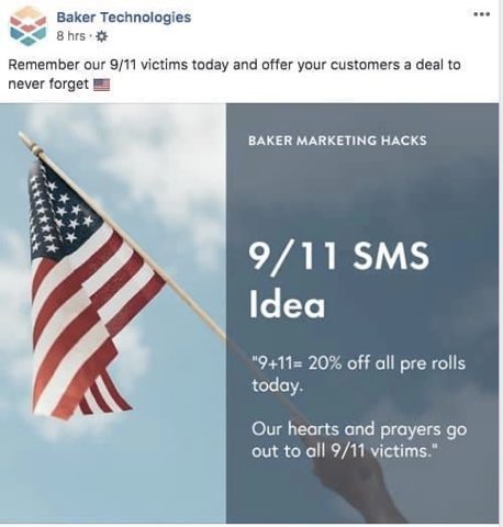 Never Forget when the new marketing girl at my old job posted this with total confidence and everyone on slack lost their minds