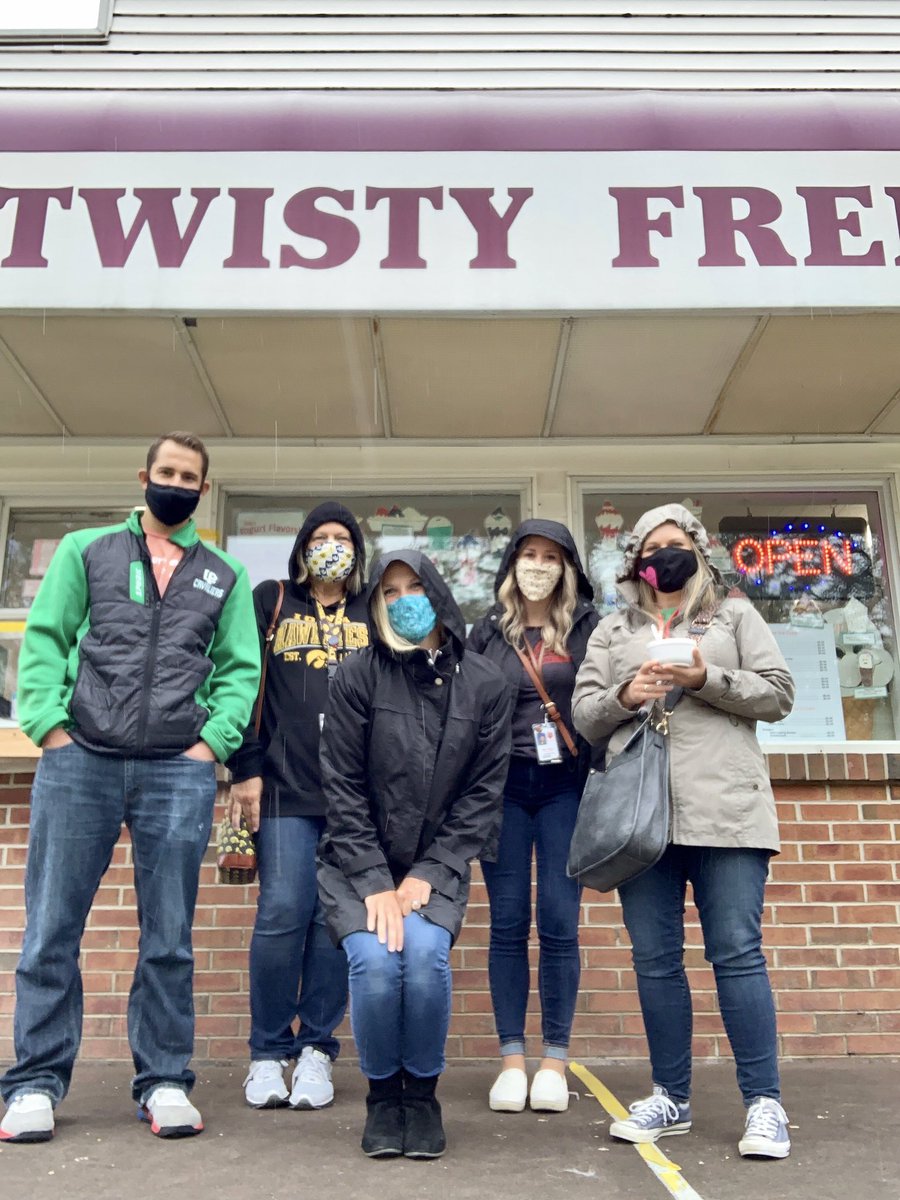 The team is having a quick ice cream social lunch date at Twisty Freeze before getting back to LP for our afternoon senior meetings. Can’t wait to Google Meet with you all! <a href="/LPCavaliers/">LP High School</a>