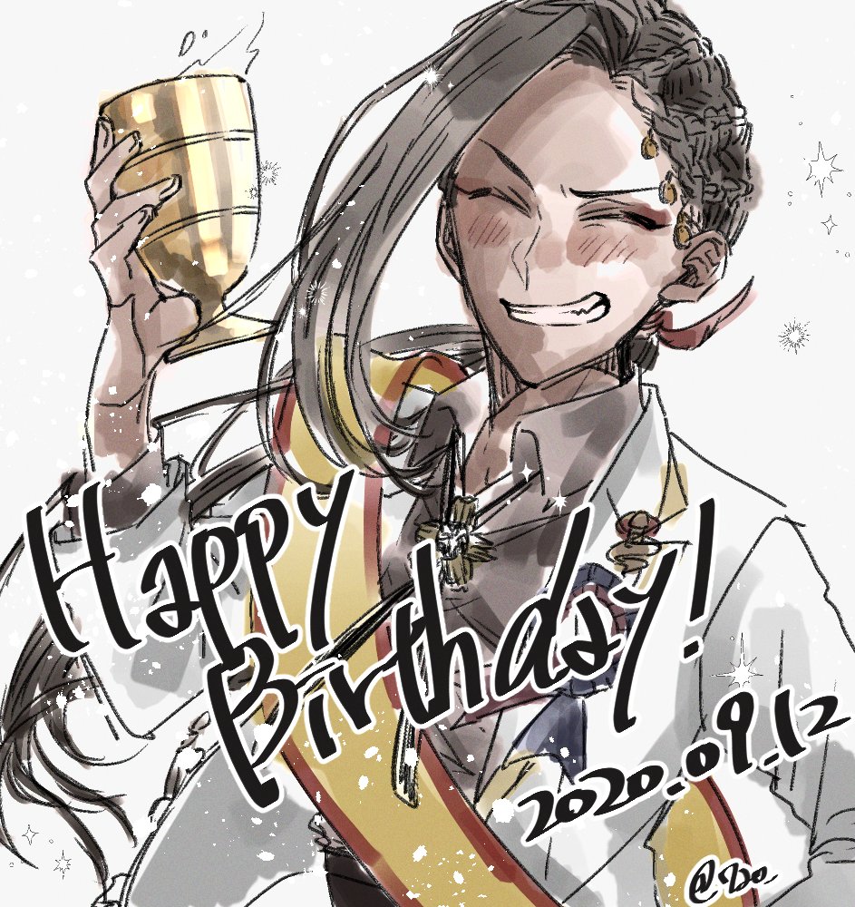 「ジャミおめ
 #ジャミル・バイパー誕生祭2020 」|なおのイラスト