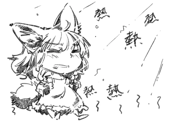 とりあえず適当なもの描いてみるけど、特に具合悪くはならない。なんだったのだろう…。 