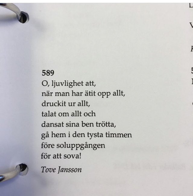 krislin8's tweet photo. #lyrikfredag #mumin #intebaramumin #tovejansson https://t.co/hkr2cPaEkT