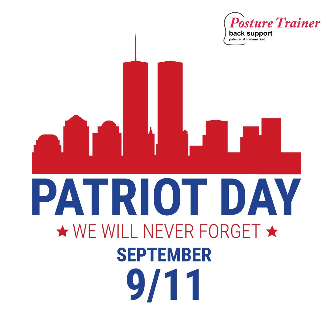 PostureTrainer's tweet photo. Loss. Survival. Courage. Conviction. Always in our hearts. #911 https://t.co/NrPN2t8mpf
