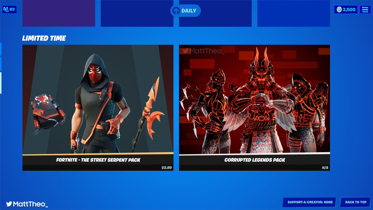 Epic Games Store on X: What's your chaotic alignment? 😈 The Fortnite  Corrupted Legends Pack is now available on the Epic Games Store for $15.99!    / X