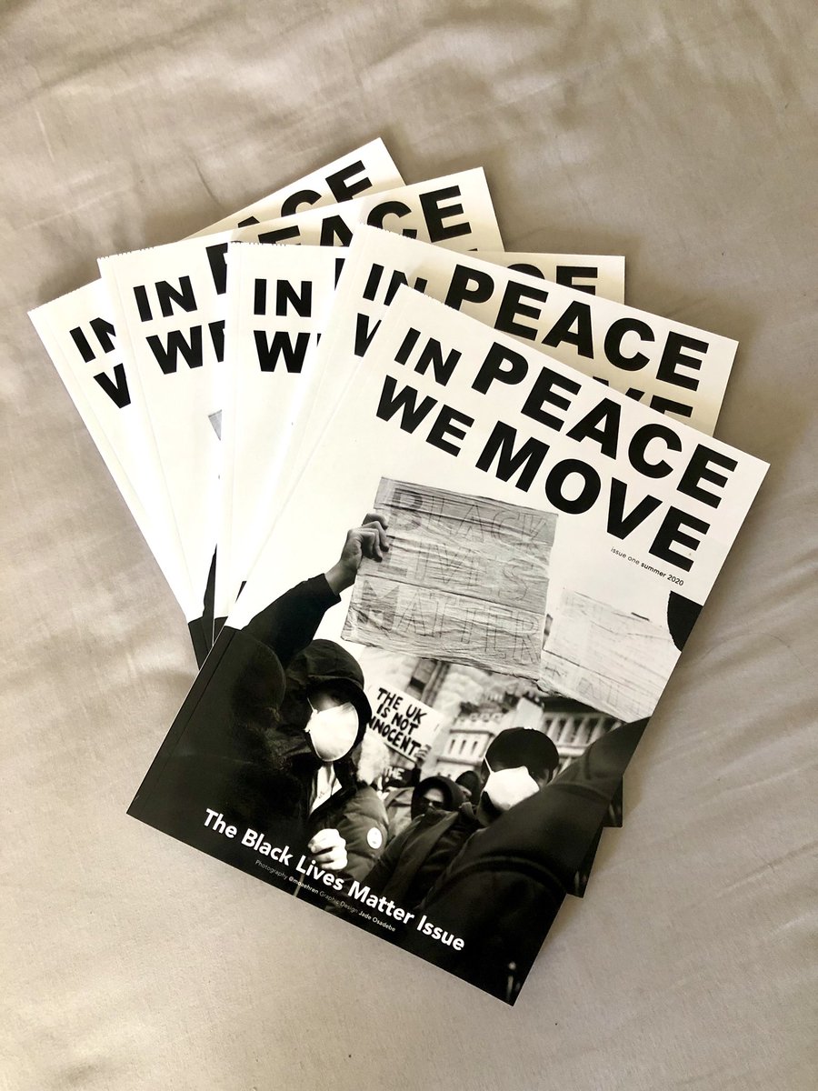 InPeaceWeMove's tweet image. 🔊 Buy NOW! Available now 🛒

In Peace We Move’s print magazine is now available to order. ✨ LIMITED STOCK

inpeacewemove.com/shop

#Magazine #InPeaceWeMove #GraphicDesign