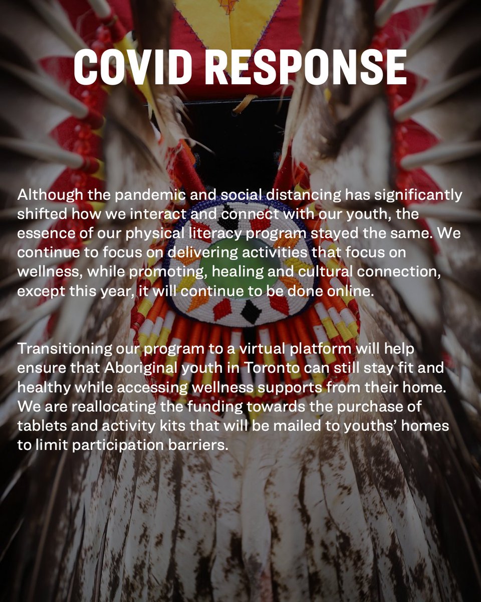 MLSEFoundation's tweet photo. This year, the world changed. To help meet the needs of our community, so did @NCFST.
Learn more about how one of our 2020 Community Action Grant recipients is responding to COVID-19 to support Aboriginal children and families in Toronto.
#TomorrowIsBuiltToday https://t.co/6JKxRxOlVC