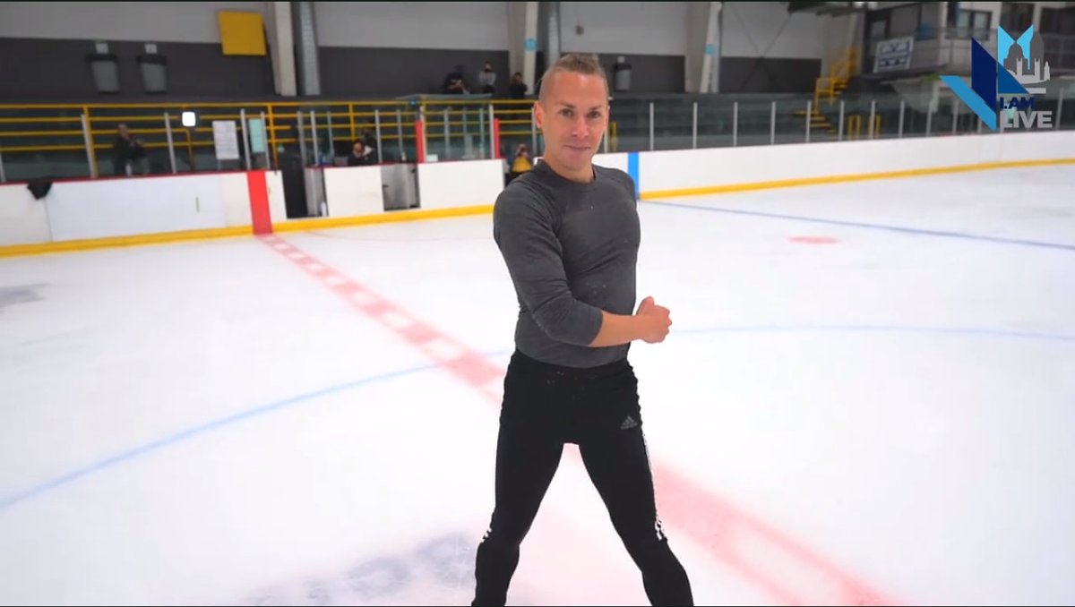 Shawn Sawyer with an incredible display of flexibility