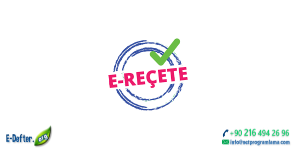 E-Reçete Yazılımları
e-defter.org/e-recete-yazil…