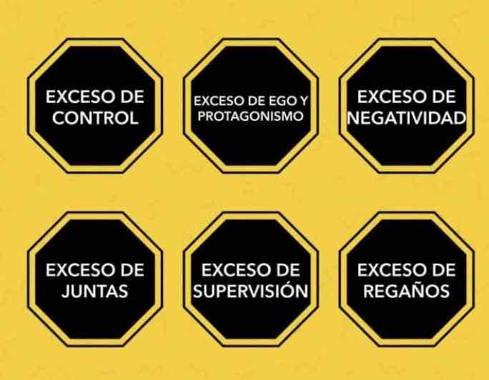 NUEVO ETIQUETADO DE UN JEFE TÓXICO