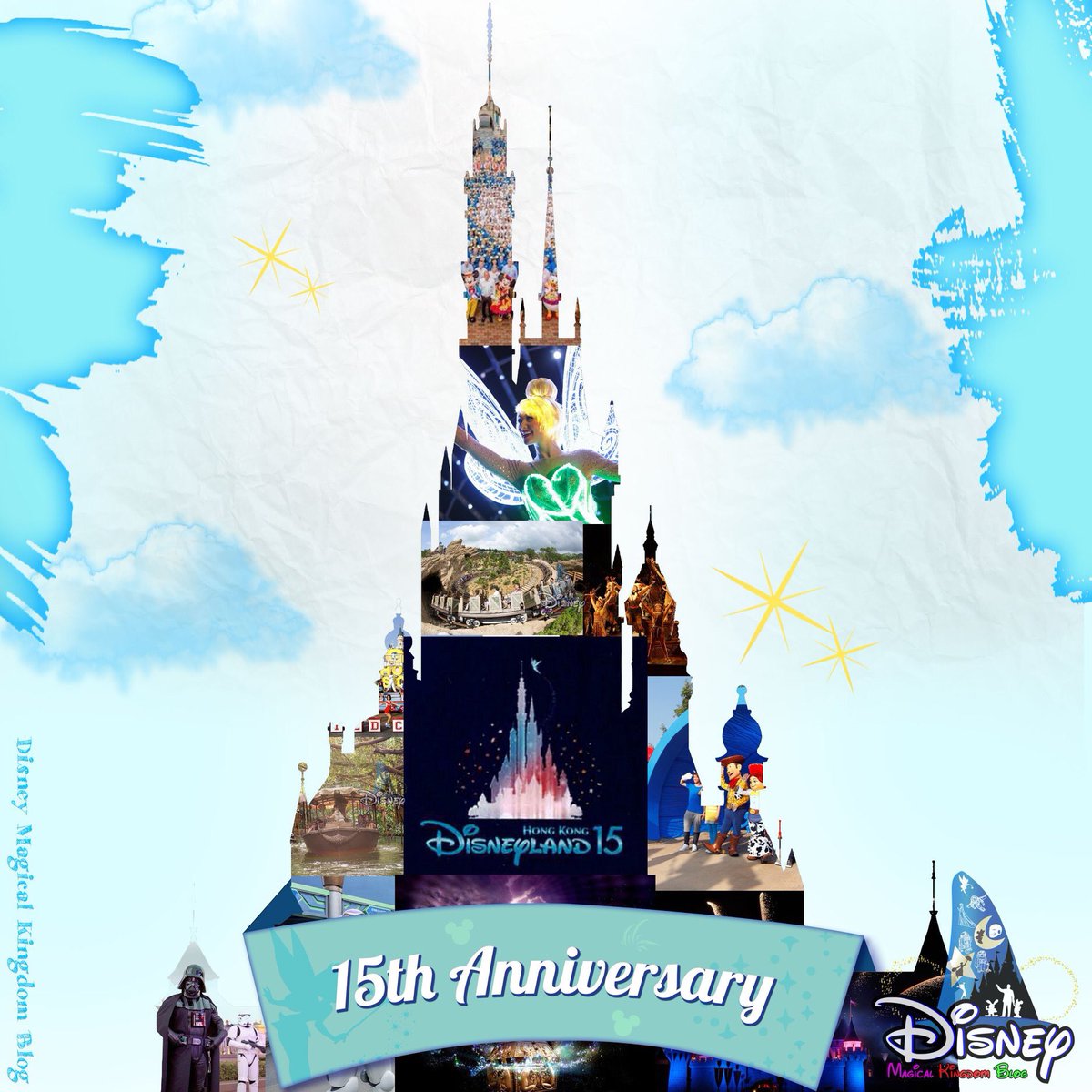 DMK_Blog's tweet photo. #MagicStartsWithYou! Happy 15th Anniversary to #HongKongDisneylandResort! Stay tuned for the special birthday video on HKDL's Facebook page!
#15MagicalDreams #HKDL15th
#HappyBirthday15 #香港迪士尼生日快樂
#Disney #DisneyParks #HKDL #HKDisneyland #香港ディズニーランド #香港 https://t.co/tODiqbqkyy
