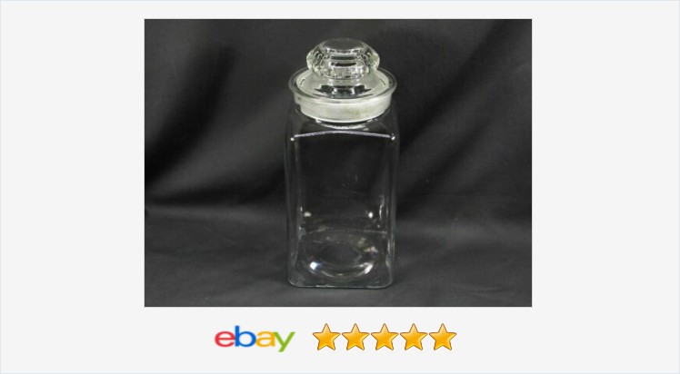 EtagereAntiques's tweet photo. Vintage Tiffin Glass Dakota Storage Jar Large Candy General Store Apothecary Jar #eBay #vintage #gotvintage #tiffinglass #dakota #Storagejar #largejar #candyjar #apothecaryjar #vintageglassjar 
https://t.co/8jovtDAxht
(Tweeted via https://t.co/nQi0oquTl3) https://t.co/DlYnWHTo9Y