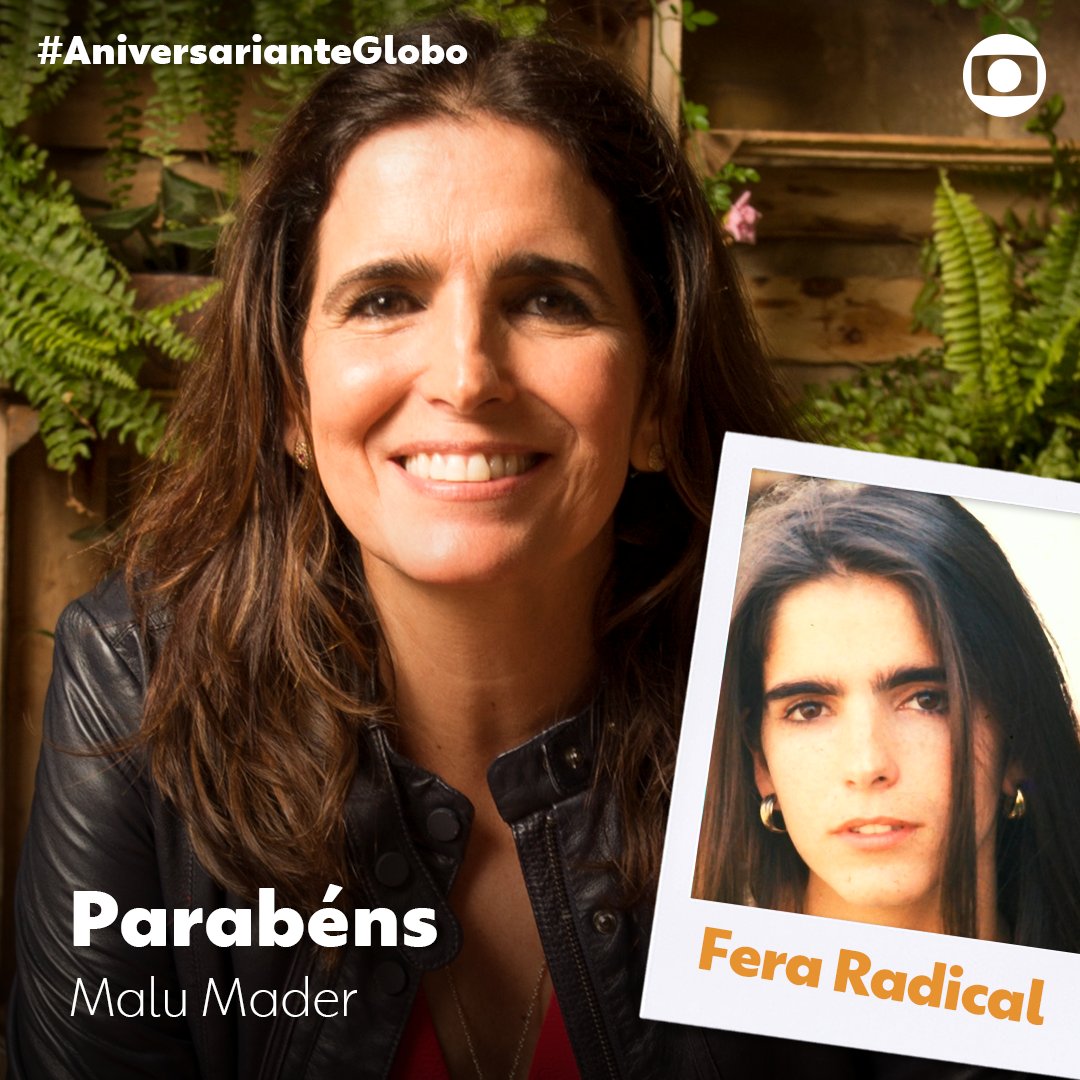Aniversário da talentosa #MaluMader🌟 Quem lembra da Cláudia de #FeraRadical? Assista #FeraRadical e outros clássicos no #GloboplayNosEUA @globoplay