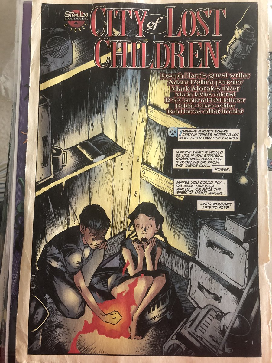 I looked at this issue of X-force by Adam Pollina so much that the my copy is just a bunch of individual pages now. Loved the cover too