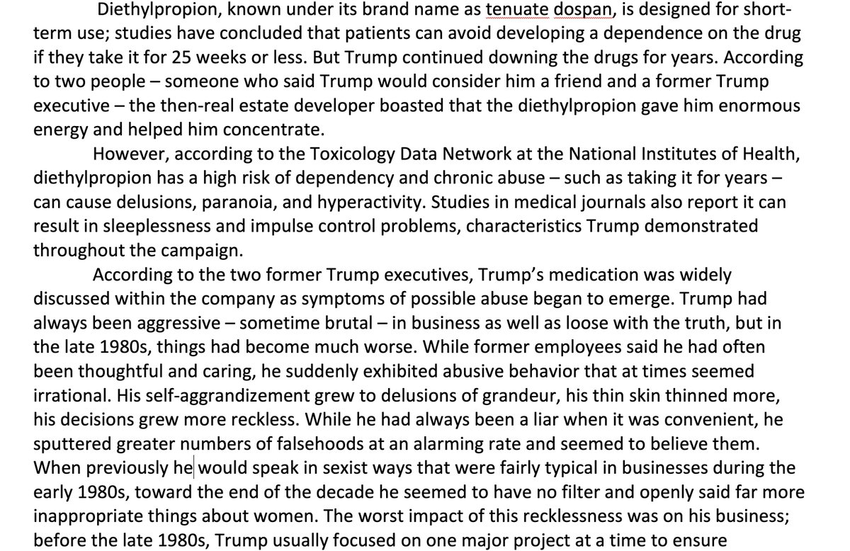 Yup. At least he has been. This is an excerpt from article I wrote in 2017, after Newsweek lost its balls under new leadership and refused to print. Follow this thread..../1 https://twitter.com/AdamParkhomenko/status/1304475664456790016