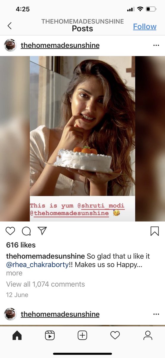 9711_singh's tweet photo. Rhea chakraborty having fun on 12th June .. 2 days befor #SSR death#ArrestRheaChakroborty photo deleted from Rhea insta page...this photo is deleted from Rhea insta page.... https://t.co/2b8vC9P6Bj